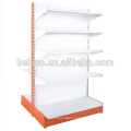 Modern design roll display supermarket shelf/supermarket metal rack